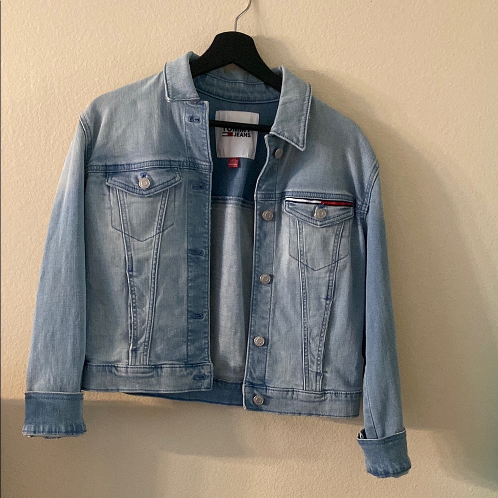 Tommy Jeans Light Wash Denim Jacket